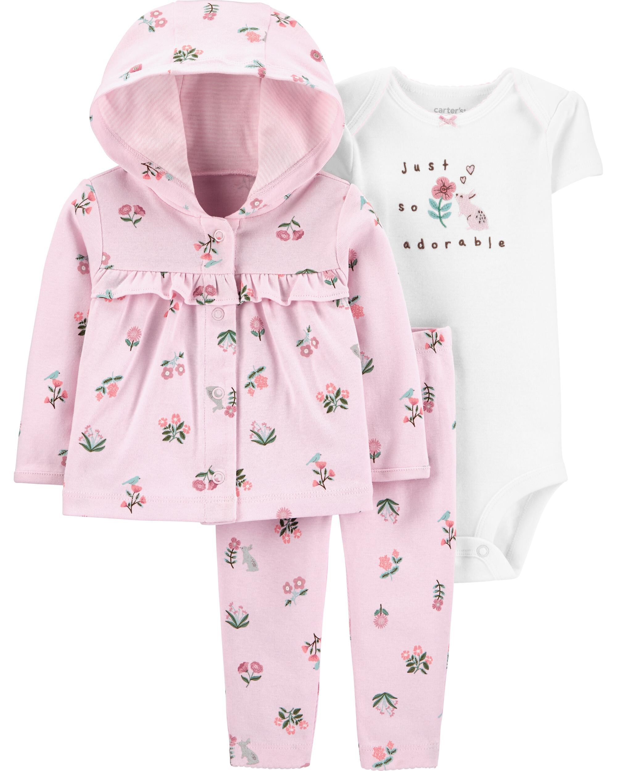 3 piece set with cardigan