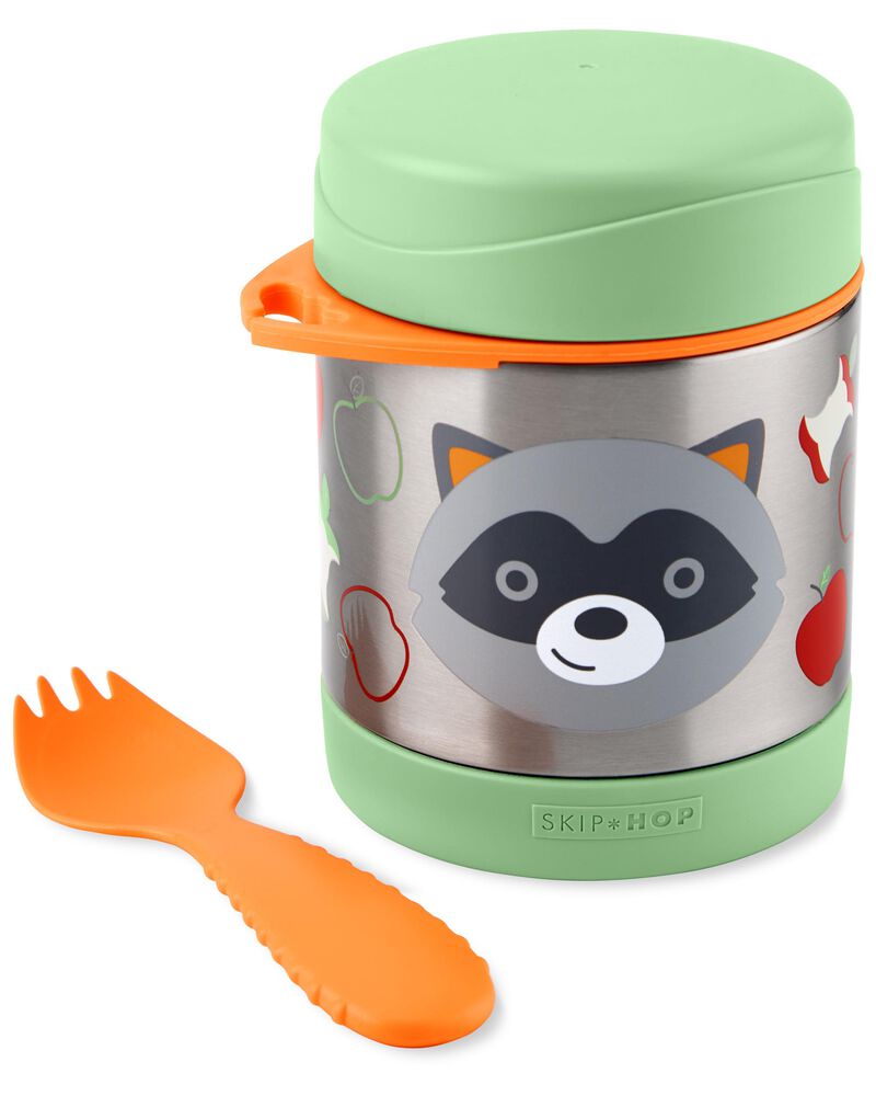 Contenant isolant pour nourriture Zoo — raton laveur, image 2 sur 2 diapositives