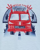 Toddler 2-Piece Firetruck Tee & Short Set, image 2 of 3 slides