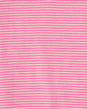 Filles - Pyjama ajust&eacute; 4 pi&egrave;ces en 100 % coton &agrave; motif animaux domestiques - Rose/Cr&egrave;me, 