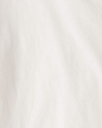 Filles - T-shirt &agrave; poche - Blanc, 