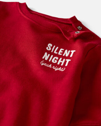 Baby Organic Cotton 'Silent Night' French Terry Bubble, 
