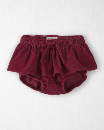 B&eacute;b&eacute; fille - Jupe en velours c&ocirc;tel&eacute; de coton biologique, 