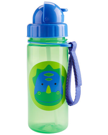 Bouteille ZOO &agrave; paille - 13 oz - Dino, 