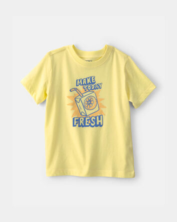 Tout-petit - T-shirt imprim&eacute; Juicebox - Jaune, 