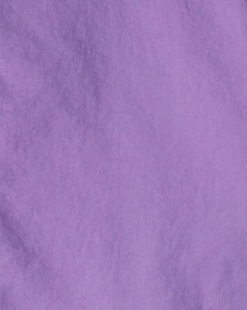 Girls Midweight Peplum Jacket - Purple, 