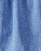 Kid Organic Cotton Chambray Dress, image 4 of 6 slides