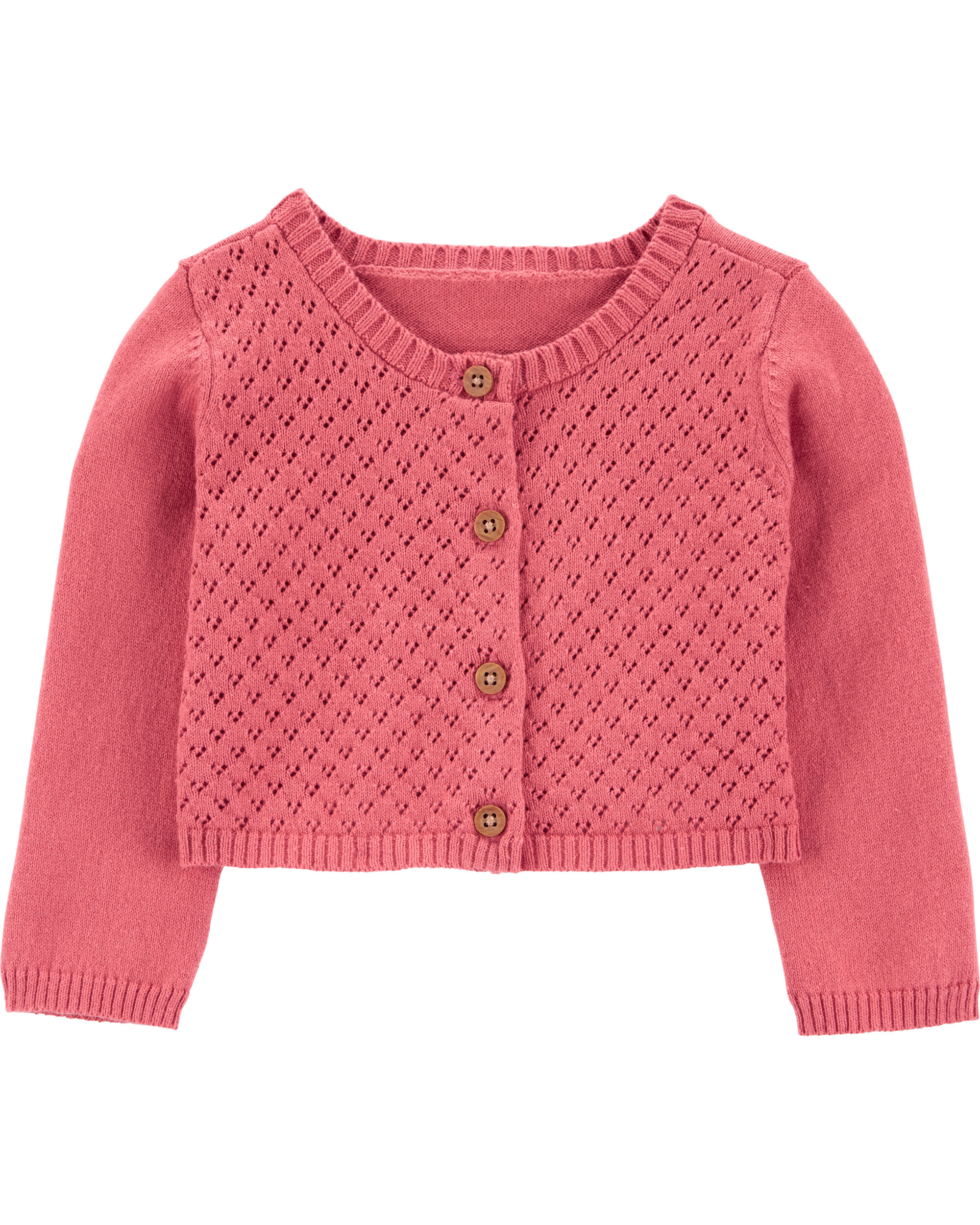 carter's white cardigan