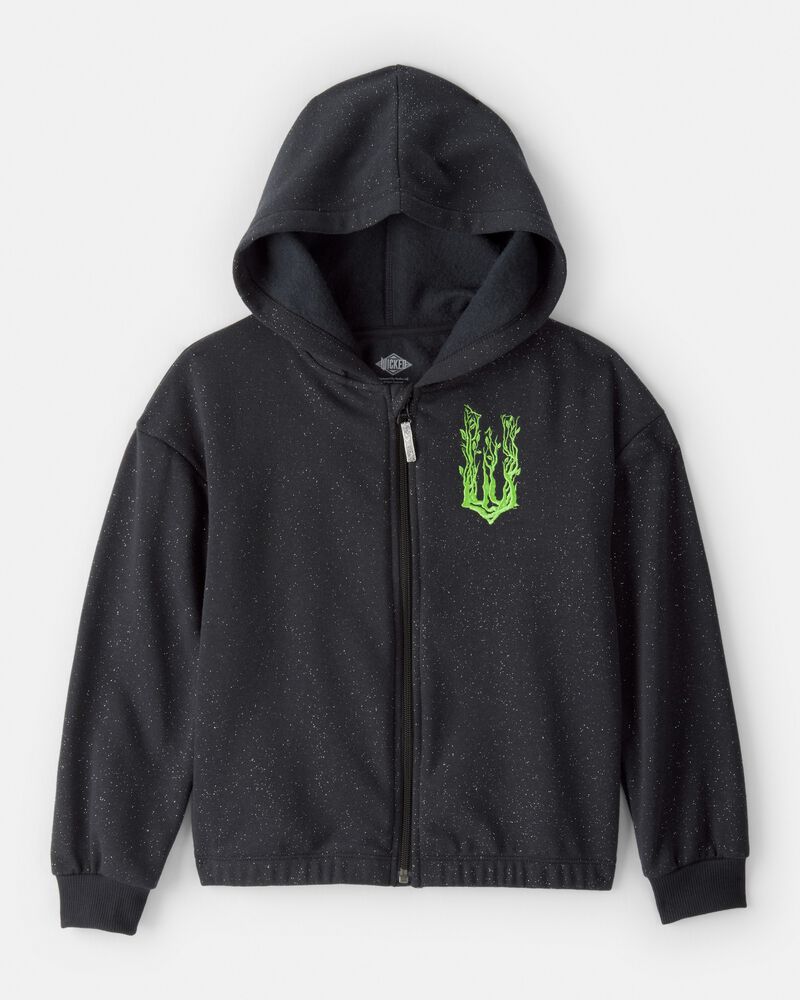 Girls Wicked Elphaba Hoodie - Black, image 1 of 5 slides