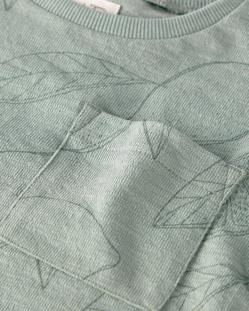 Toddler Boy 2-Piece Shorts Set Made with Organic Cotton in Sienna Breeze, image 3 of 5 slides