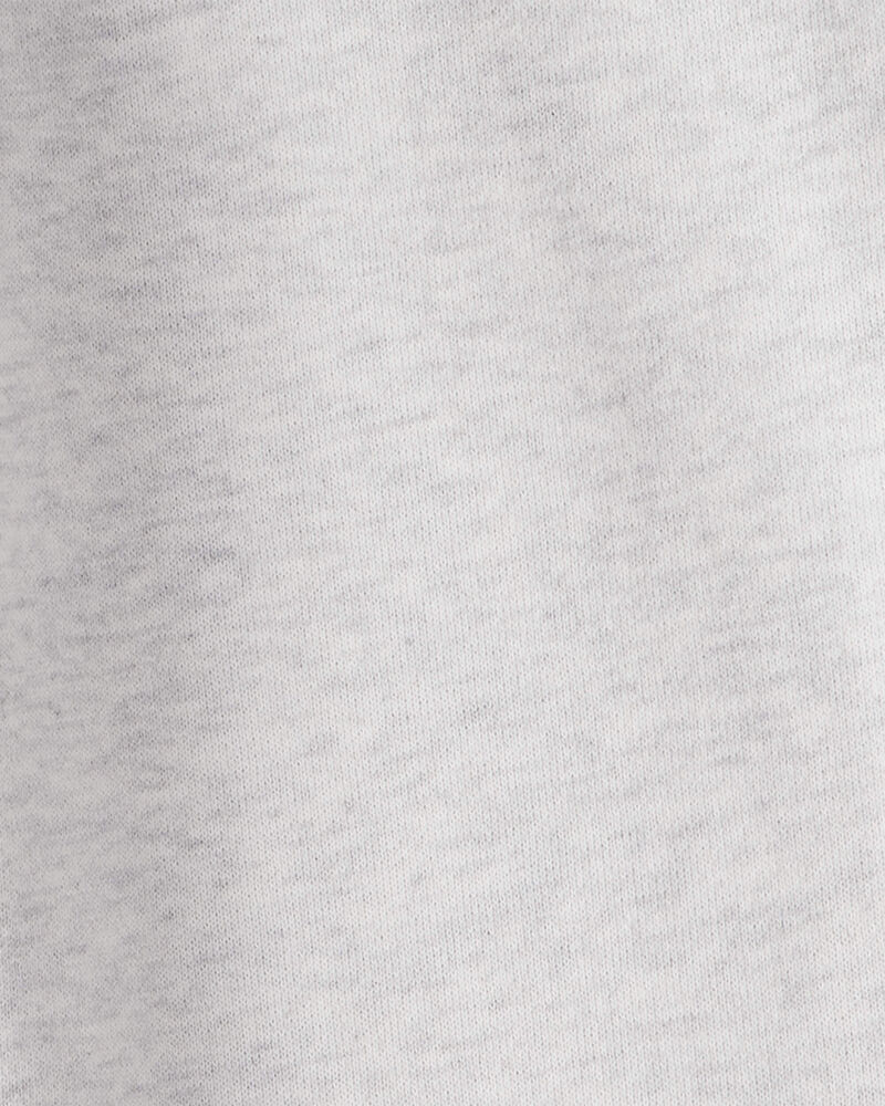 Kid French Terry Drawstring Pants - Grey, image 3 of 4 slides