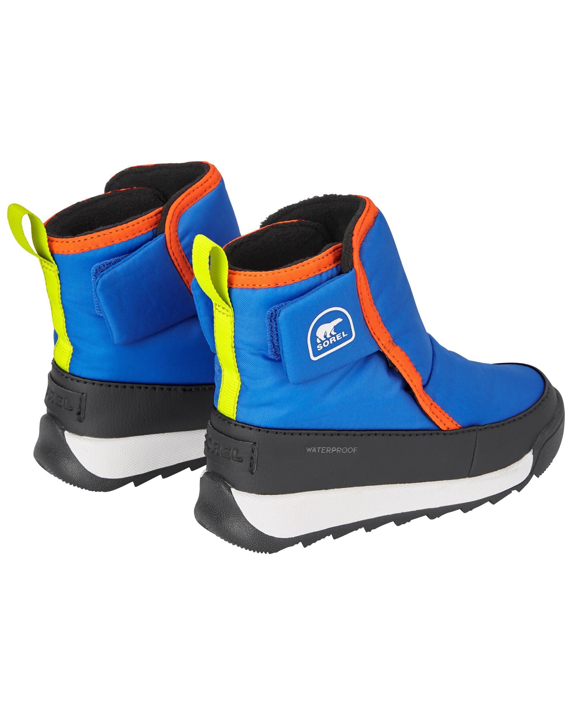 SOREL Whitney II Plus Children s Waterproof Bootie Size 13 Blue