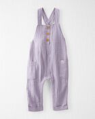 Baby Organic Cotton Gauze Overalls, image 1 of 4 slides