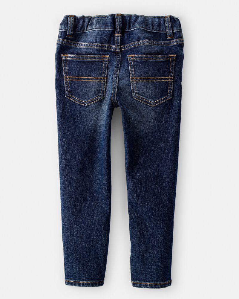 Enfant en bas &acirc;ge Jeans classique - d&eacute;lavage bleu Rail Tie  , image 2 sur 3 diapositives
