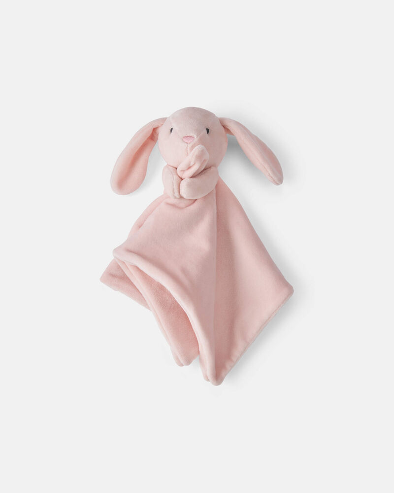 Filles - Doudou lapin en peluche - Rose, image 1 sur 1 diapositives