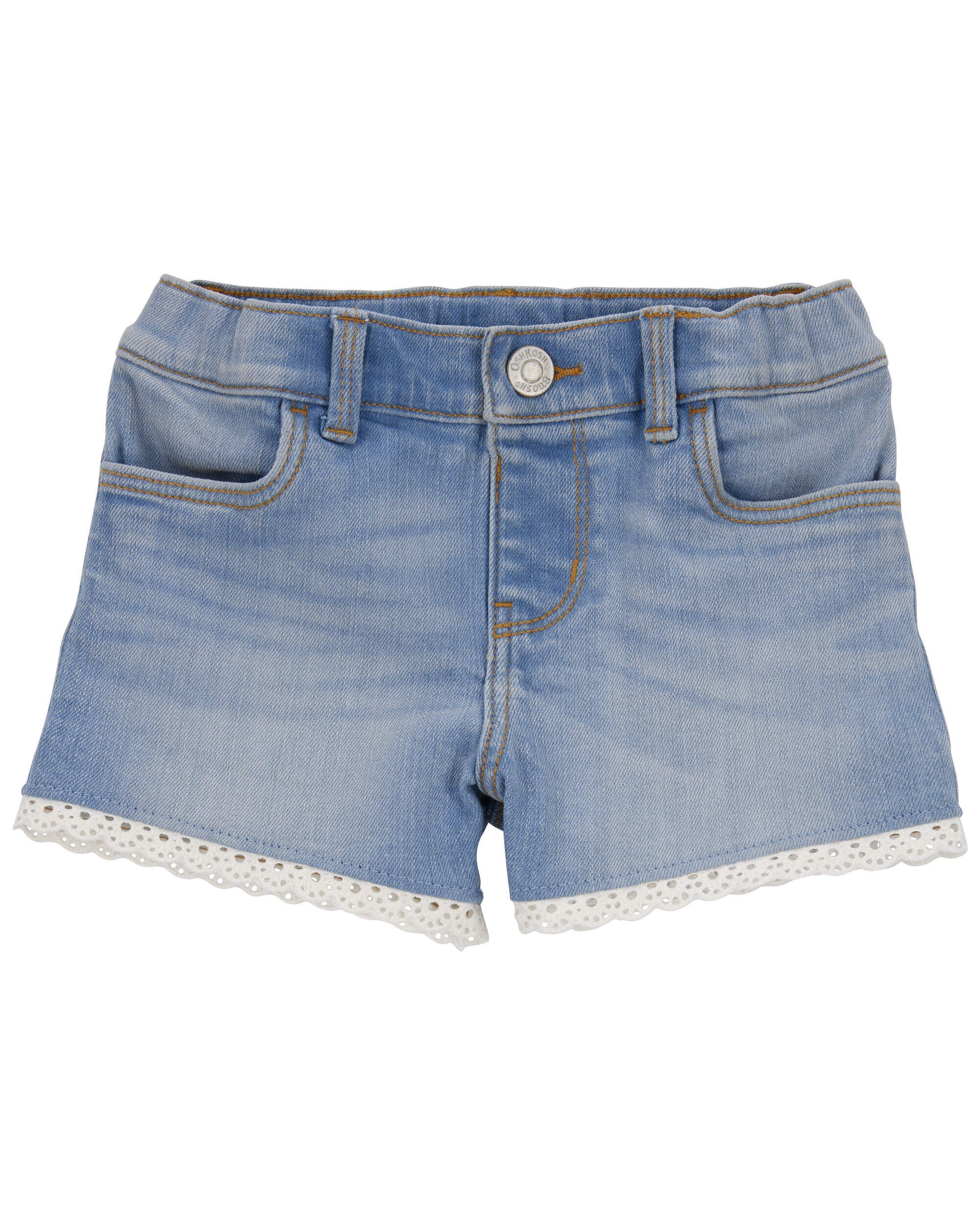 Baby denim shorts top