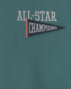 Gar&ccedil;ons - T-shirt &agrave; imprim&eacute; &laquo;All Star&raquo; - Vert, image 2 sur 2 diapositives