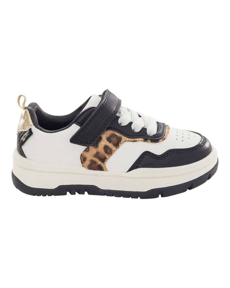 Toddler Cheetah Slip-On Fashion Sneakers, image 2 of 6 slides