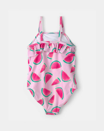 Toute-petit fille - Maillot de bain 1 pi&egrave;ce &agrave; melon d&rsquo;eau - Rose, 
