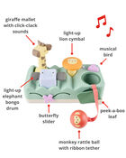 Geometric Wonders Musical Pounding Bench Baby Toy, image 4 of 8 slides