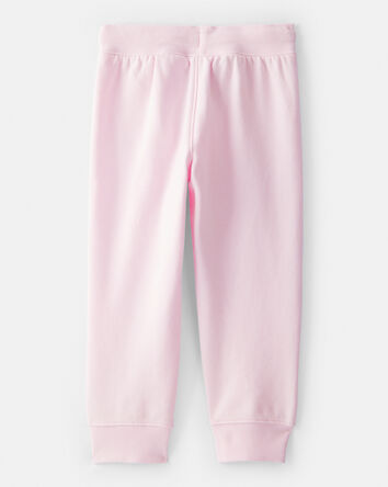 Toddler Girl Drawstring Joggers - Pink, 