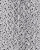 Baby Short-Sleeve Romper in Grey, image 3 of 4 slides