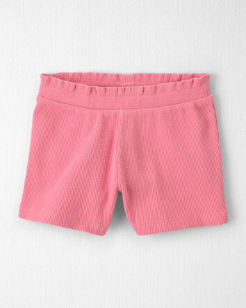 Tout-petit fille - Ensemble 2 pi&egrave;ces haut et short en coton biologique, 