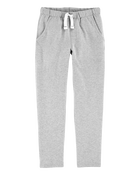 Kid Pull-On French Terry Pants, image 1 of 3 slides
