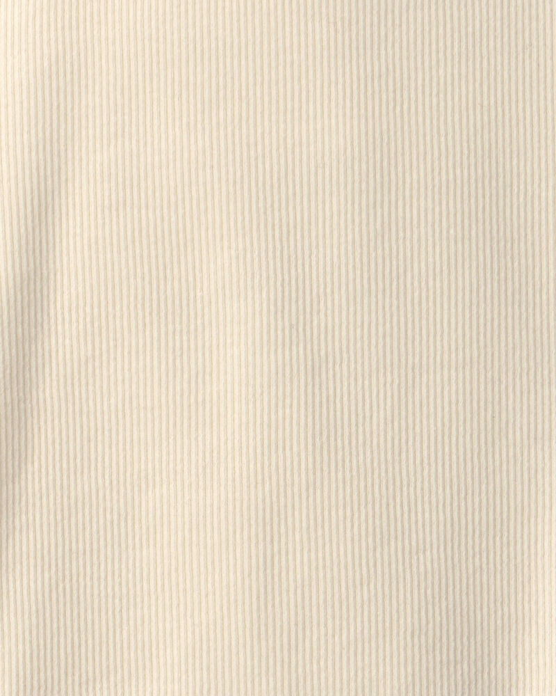 Toute-petit fille - Ensemble 2 pi&egrave;ces chasuble en flanelle de coton biologique, image 5 sur 6 diapositives