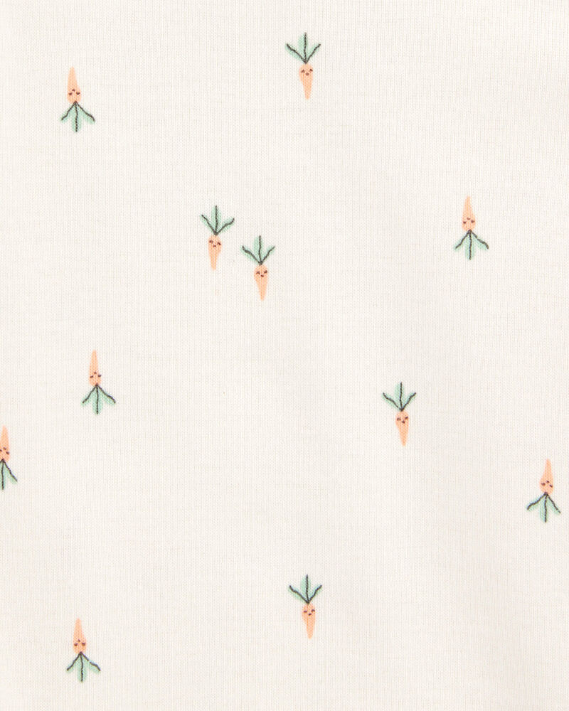 Baby 5-Pack Vegetables Sleeveless Bodysuits - Ivory, image 6 of 7 slides