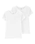 2-Pack Cotton Undershirts, image 1 of 2 slides