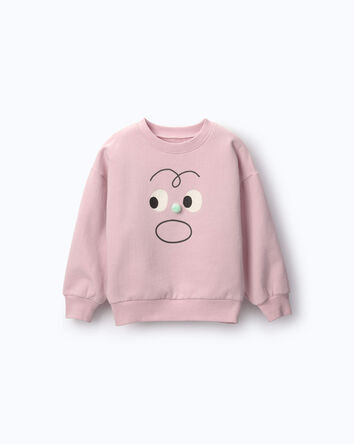 Toddler Emotions Wide-Arm Sweatshirt - Rose, 