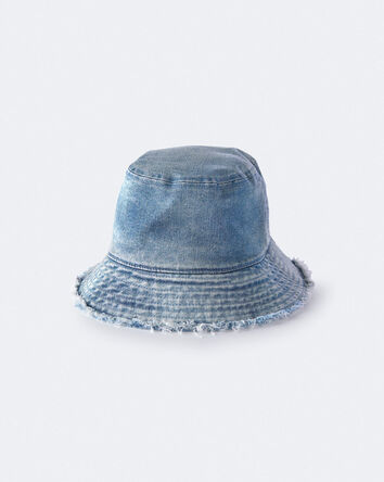 Toddler Denim Bucket Hat - Light Wash, 
