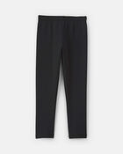 Filles - Legging extensible en molleton &ndash; Noir, image 2 sur 4 diapositives