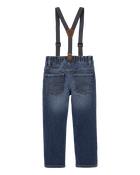 Toddler Boy The Favourite: Stretch Denim Suspenders, image 2 of 4 slides