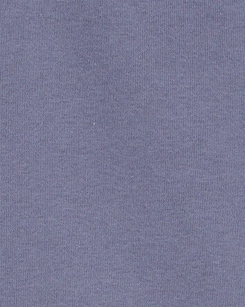Kid High-Low Fleece Pullover - Blue, 