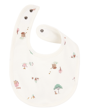 Bébé Emballage de 3 bavoirs à fleurs, 