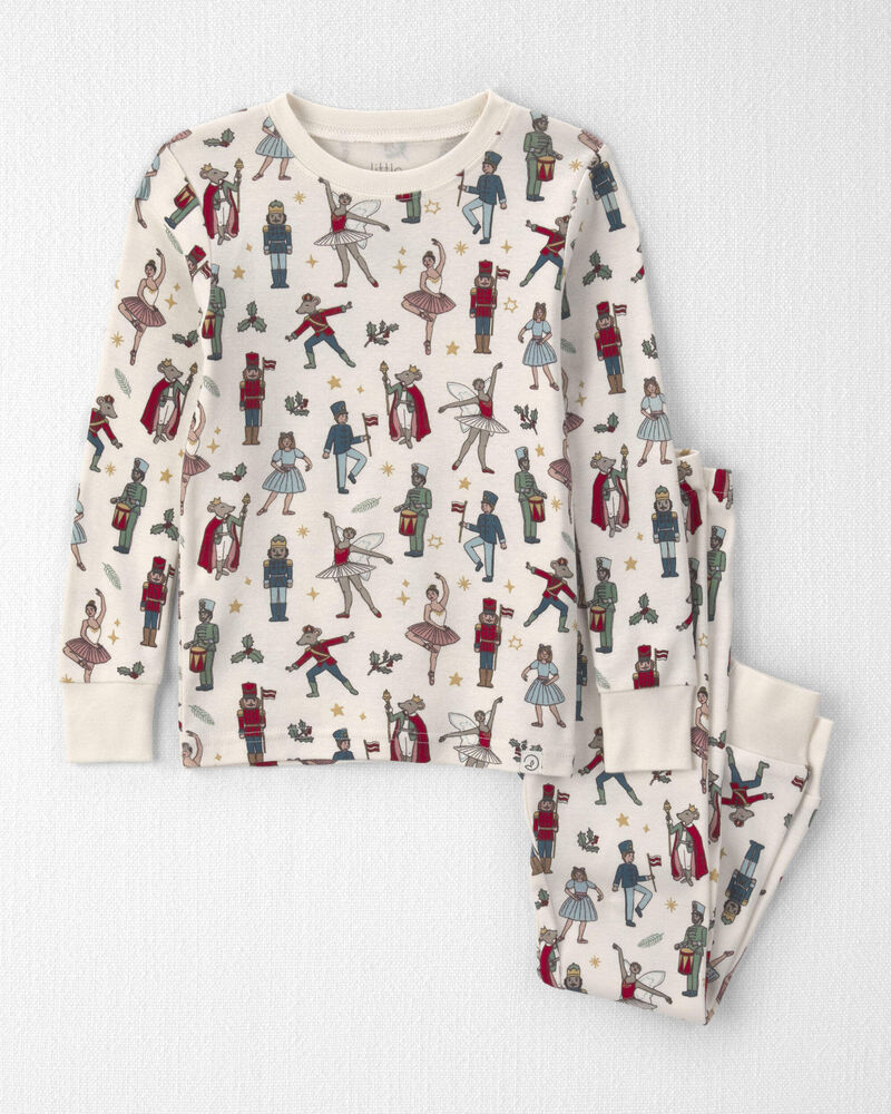 Tout-petit - Pyjama 2 pi&egrave;ces en coton biologique &agrave; motif Casse-noisette, image 1 sur 3 diapositives