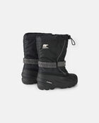 Boys SOREL Flurry&trade;Winter Snow Boot - Black, image 2 of 3 slides
