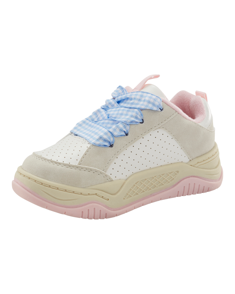 Toddler Casual Sneakers - Pink/Blue, image 7 of 7 slides