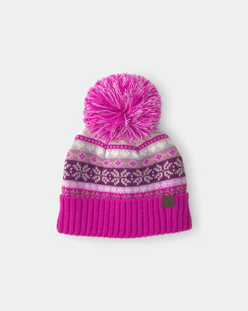 Filles - Tuque givre d&rsquo;hiver Kombi - Rose, 