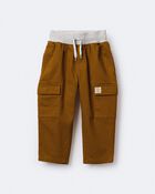 Toddler Boy Cargo Pant - Cinnamon, image 6 of 7 slides