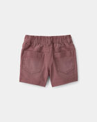 B&eacute;b&eacute; gar&ccedil;on - Short &agrave; enfiler en serg&eacute; - Brun, image 2 sur 3 diapositives