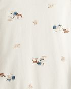 Baby Boy 3-Piece Quilted Vest Outfit Set - Grey/Black, image 3 of 5 slides