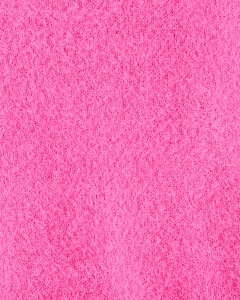 Toddler Girl Brushed Sweater - Pink, image 2 of 3 slides