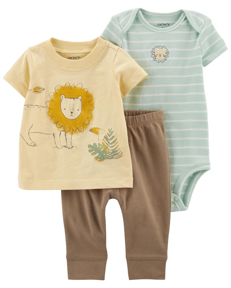 3-Piece Lion Little Character Set, image 1 of 5 slides