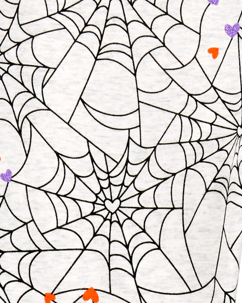 Enfant Leggings d'Halloween à motif de toile d'araignée, image 3 sur 4 diapositives