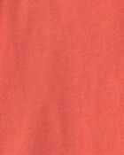 Toddler Solid Pocket T-Shirt - Orange, image 2 of 3 slides