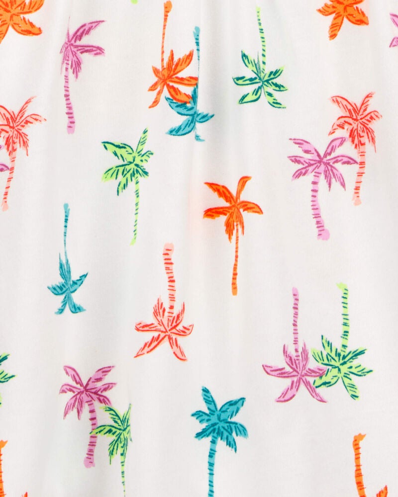 Toddler Palm Tree Tank Dress, image 3 of 4 slides
