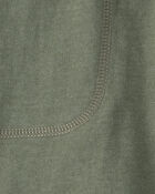 Toddler Boy French Terry Shorts - Green, image 3 of 4 slides